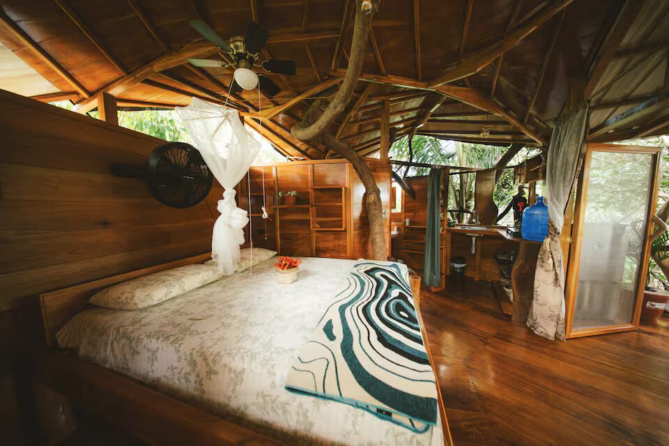 Treehouse bedroom