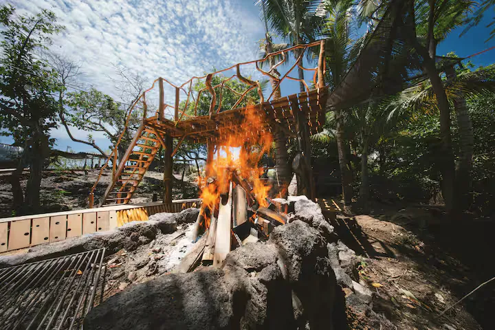 Bonfire at Simbiosis